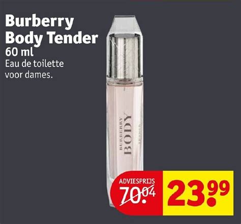 burberry body tender aanbieding